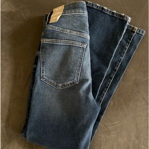 high waist, high rise jeans